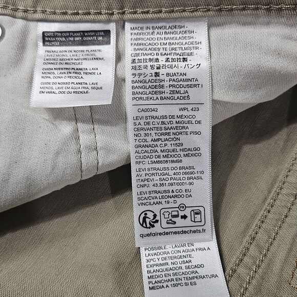 Levi’s 514 Straight Leg Tan Denim Jeans‎ Men’s/ 36x32 / New Without Tags - Picture 7 of 9